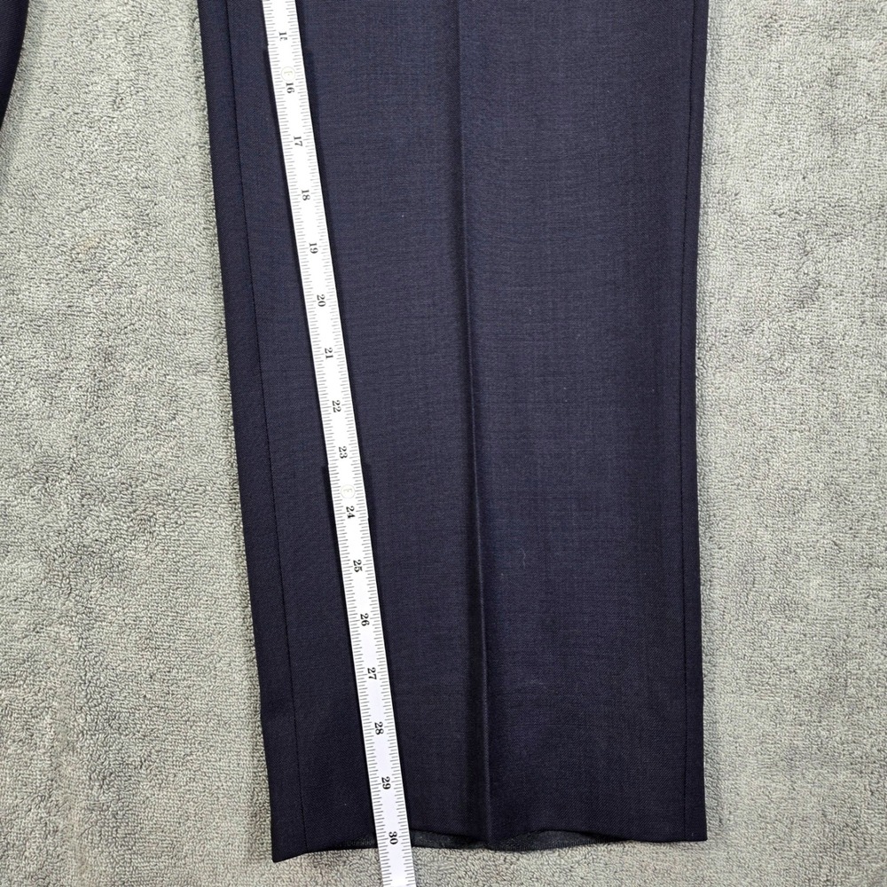 Suitsupply Dress Pants Mens 38 Navy Blue Excellent Wool Brescia Int. B4760IE - Picture 5 of 15